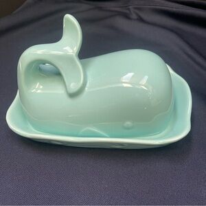 Creative Co-Op Butter Dish Whale